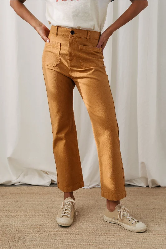 Yunosti Trousers Honey Mustard Yellow